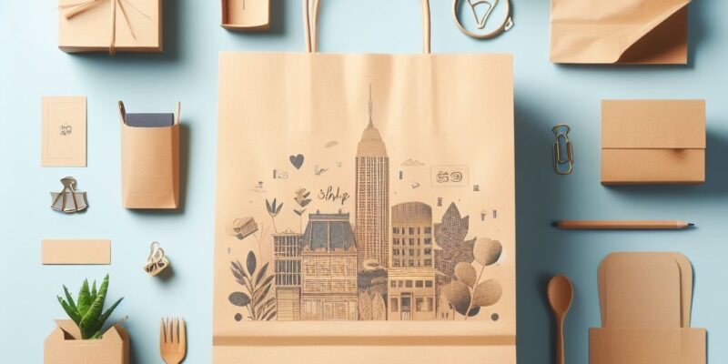 Custom Kraft Paper Bags for Businesses in Dubai